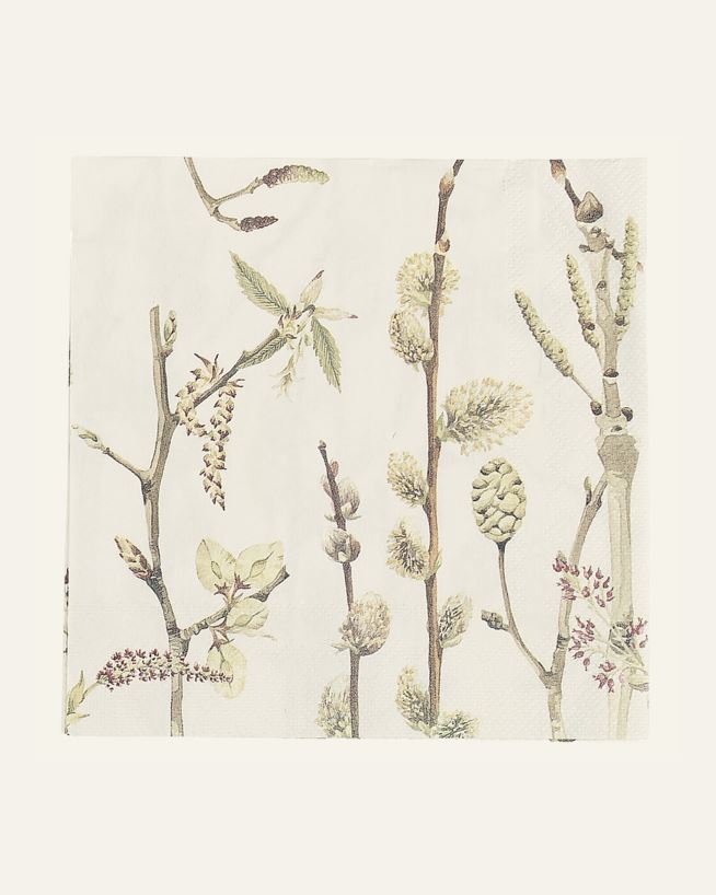 Pappersservetter gul - 33x33 cm gul - 1