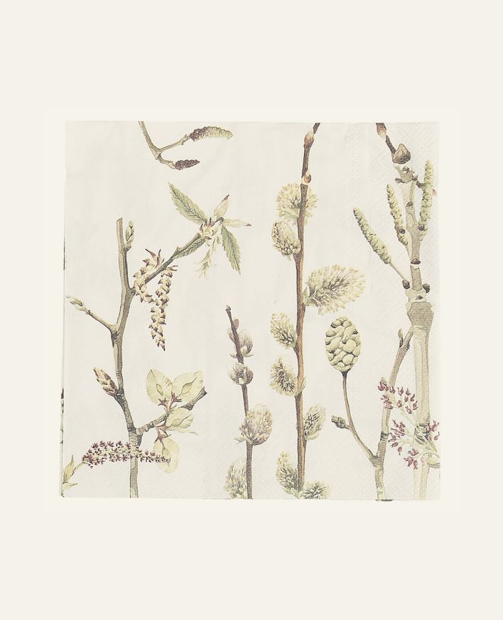 Pappersservetter gul - 33x33 cm gul - 1