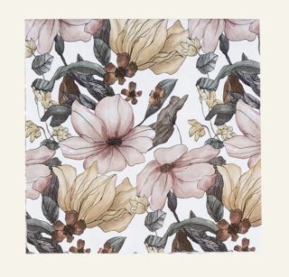 Flower Bloom pappersservetter rosa