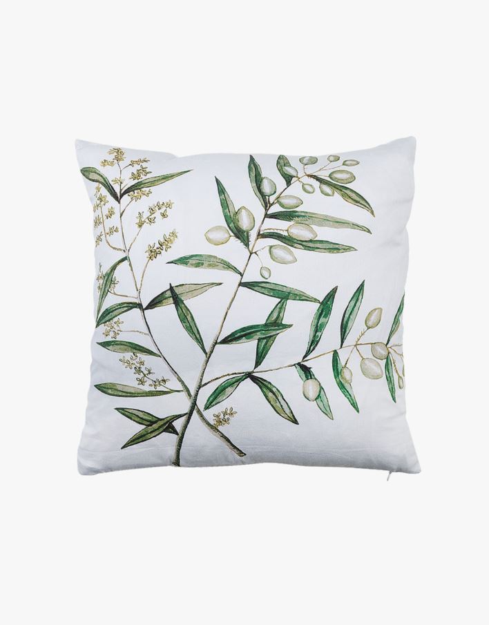 Olive prydnadskudde multi/vit - 45x45 cm multi/vit - 1