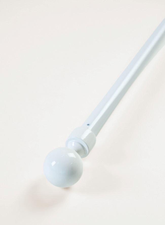 Gardinstång komplett vit - 3