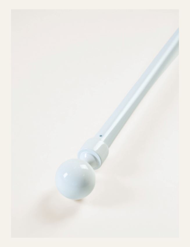 Gardinstång komplett vit - 3