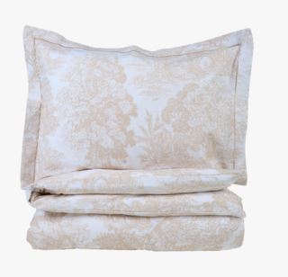 Carlotta påslakanset i percale sand