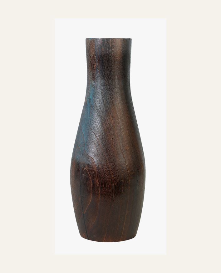 Vas brun - 12,5x12,5x31,5 cm brun - 1