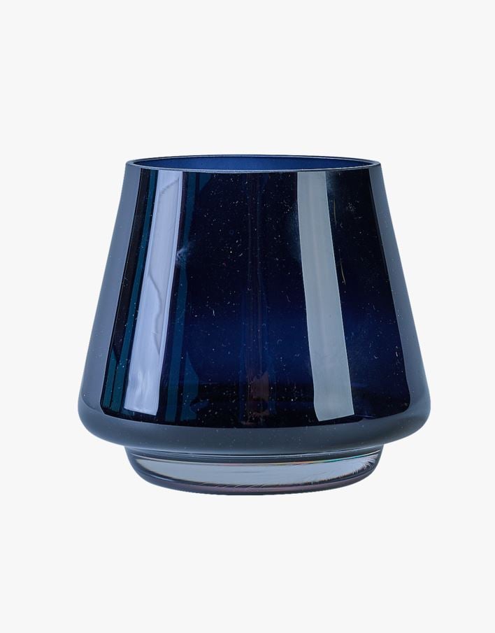 Värmeljushållare mörkblå - 10x10x9,5 cm mörkblå - 1