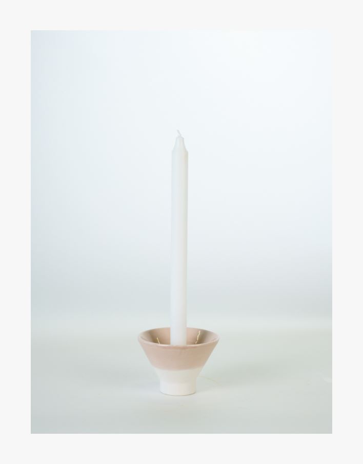 Ljusstake multi/beige - 10,5x10,5x7 cm multi/beige - 1