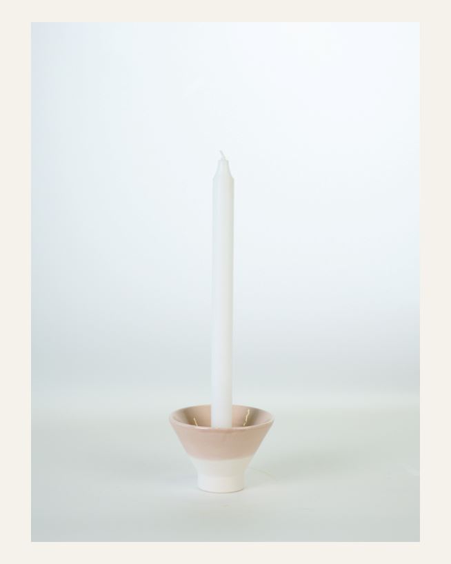 Ljusstake multi/beige - 10,5x10,5x7 cm multi/beige - 1