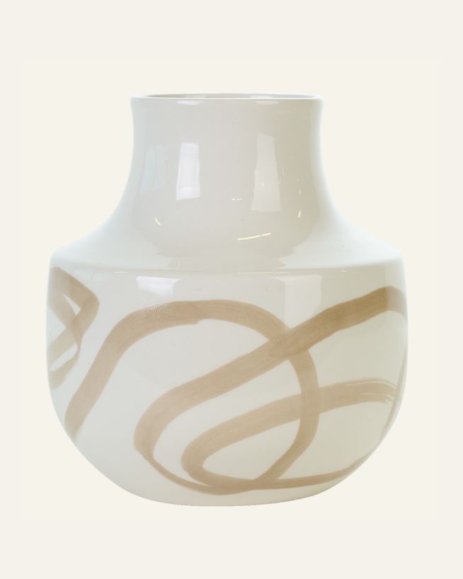 Vas multi/beige - 16x16x17,5 cm multi/beige - 1