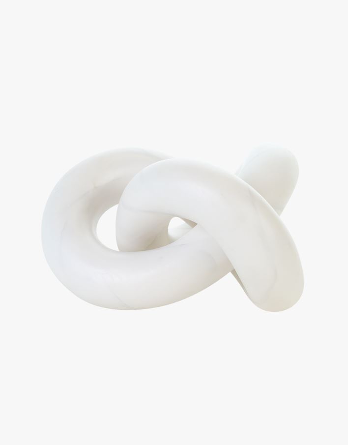 Dekoration vit - 21x21x12 cm vit - 1