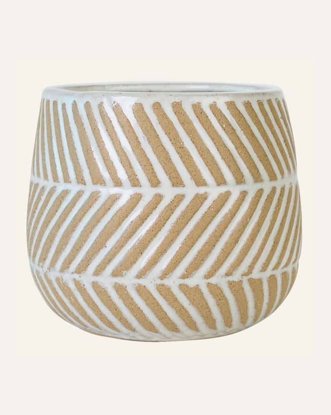 Blomkruka multi/beige - 14,3x14,3x12,5 cm multi/beige - 1