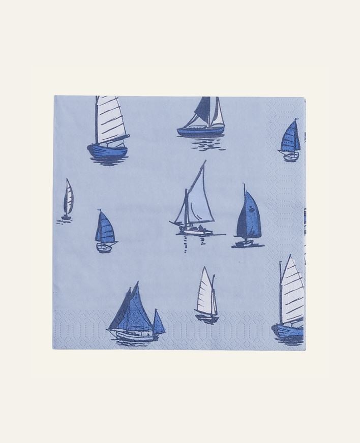 Middagsservetter ljusblå - 40x40 cm ljusblå - 1