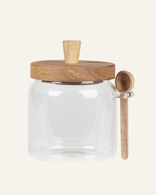 Förvaringsburk transparent - 400 ml transparent - 1