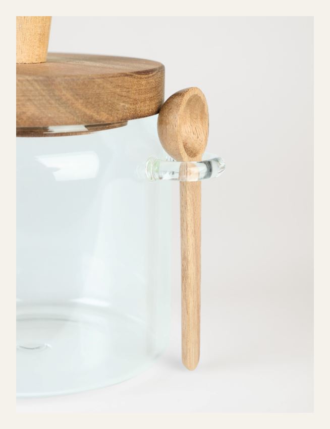 Förvaringsburk transparent - 4