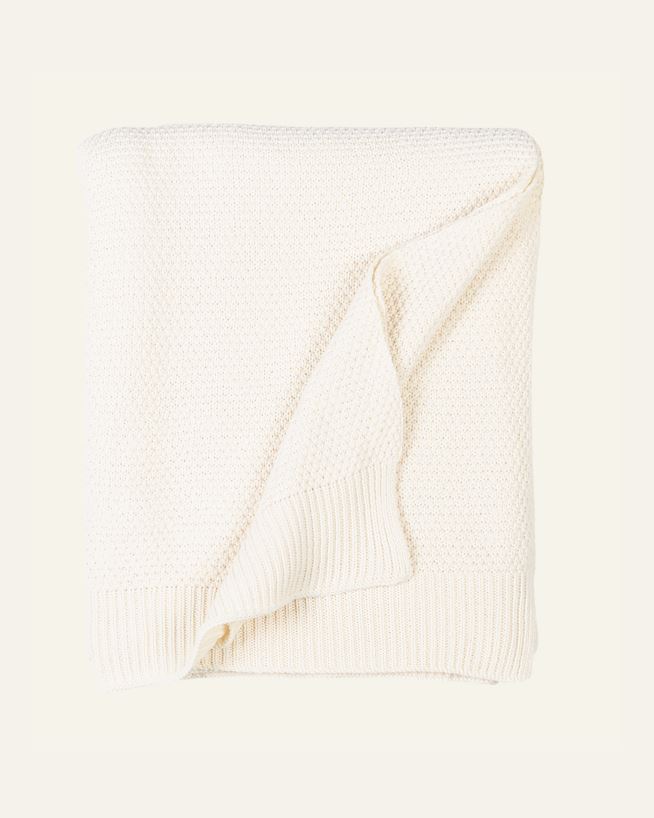 Pläd offwhite - 130x170 cm offwhite - 1