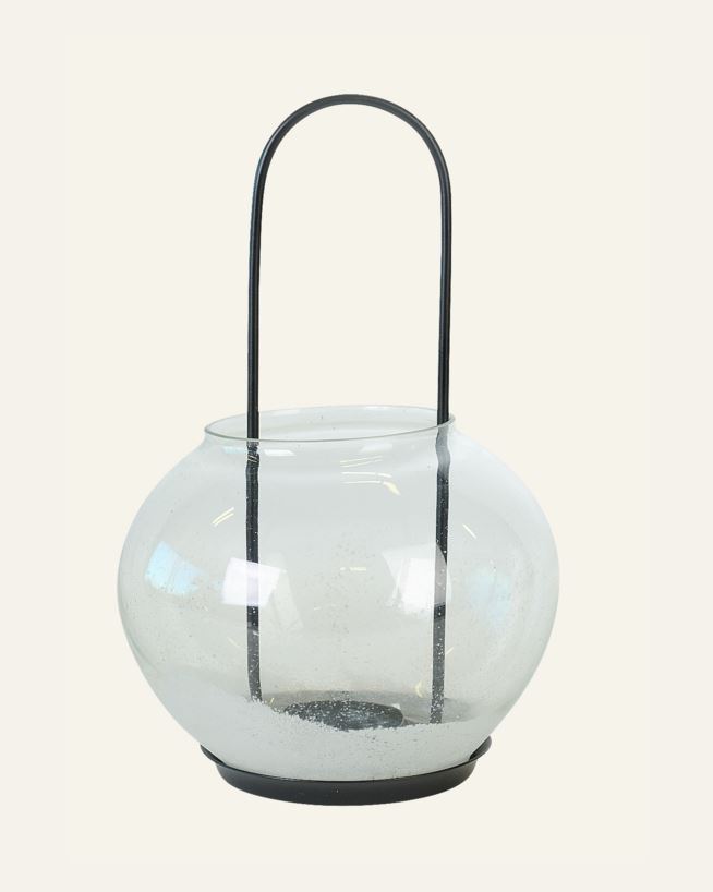 Värmeljushållare svart - 15x10x23 cm svart - 1