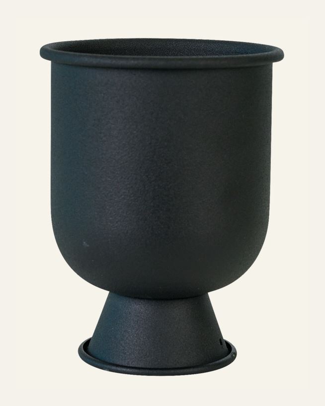 Kruka svart - 10x10x13 cm svart - 1