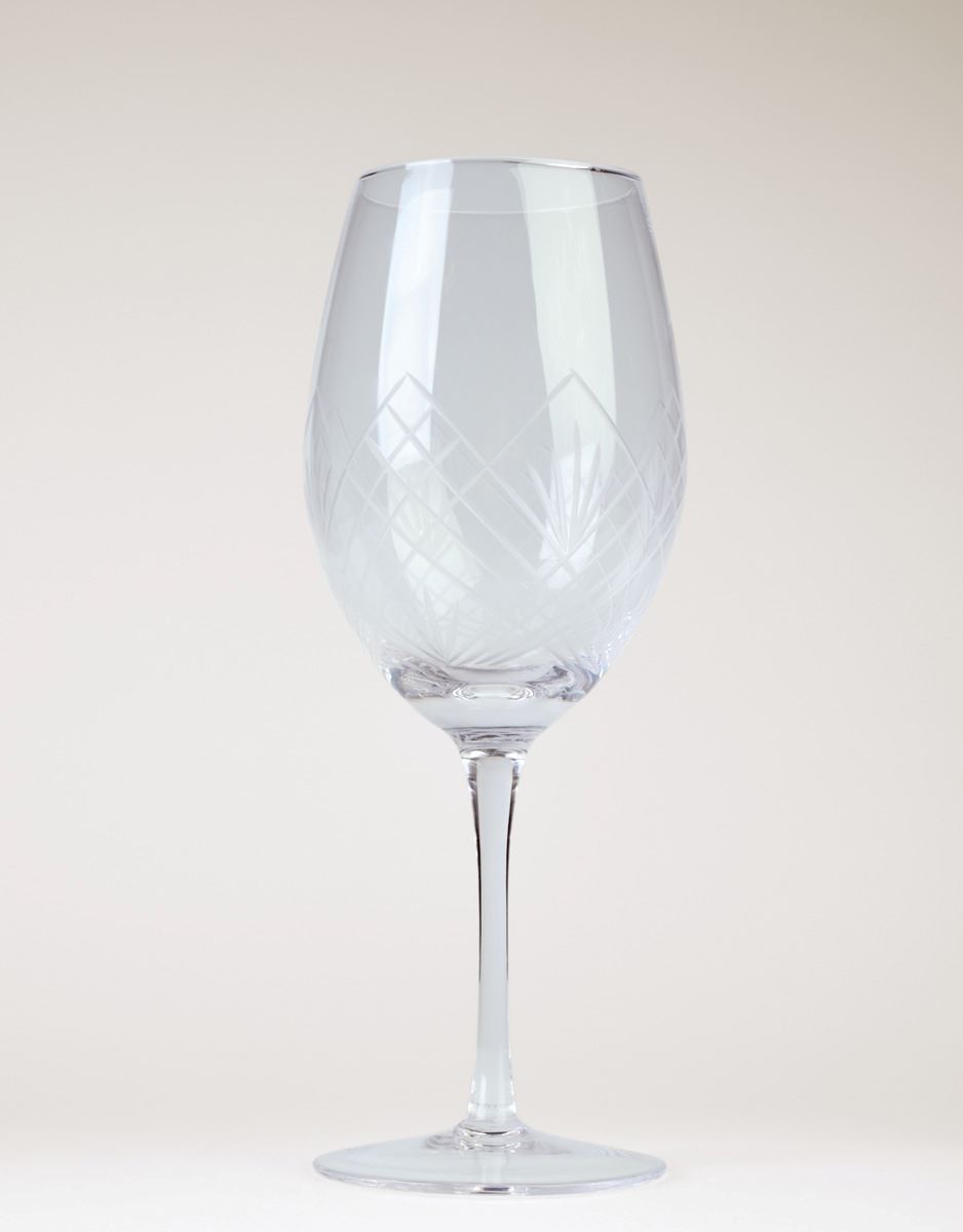 Rödvinsglas transparent - 3