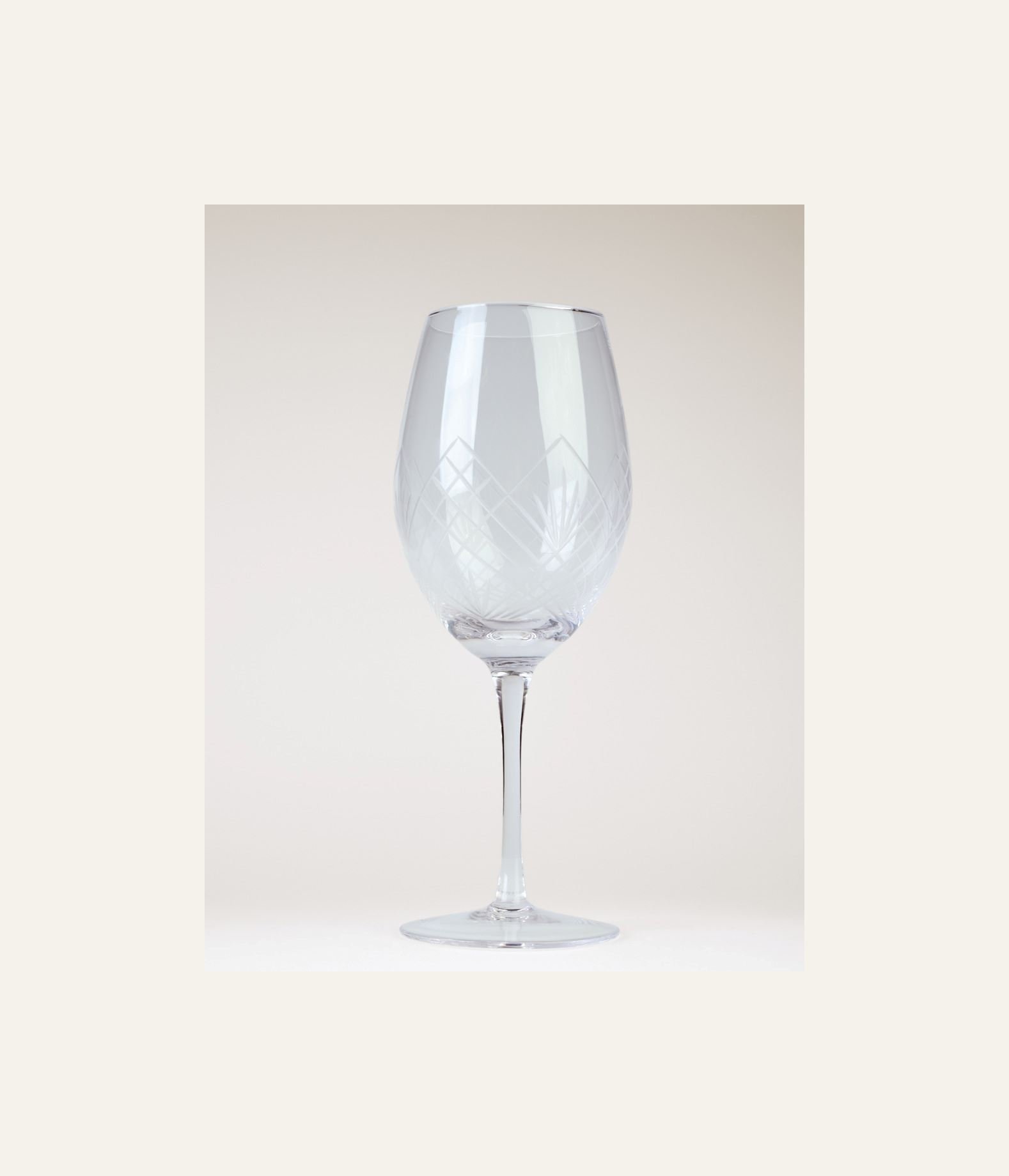 Rödvinsglas transparent - 3