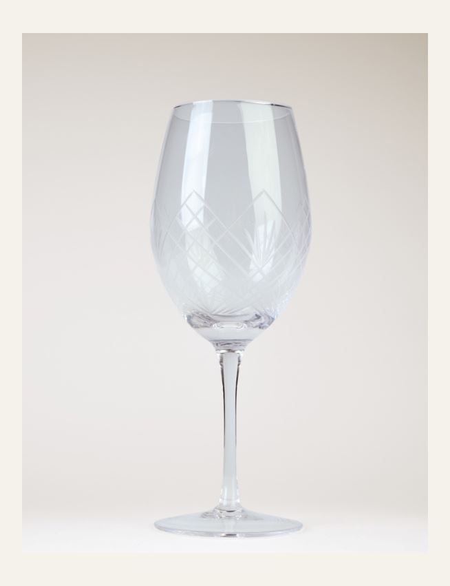 Rödvinsglas transparent - 3