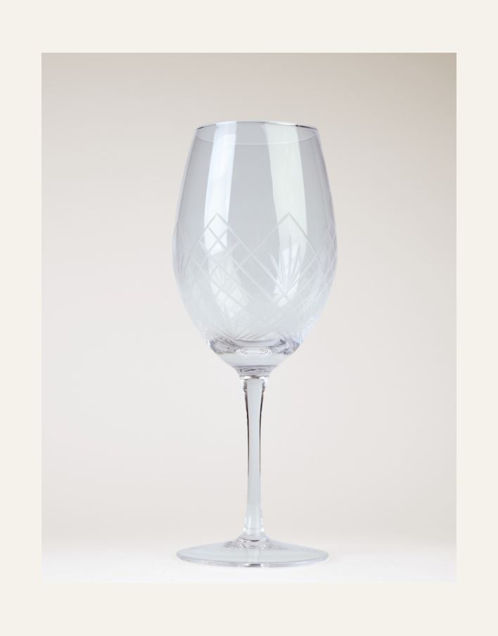 Rödvinsglas transparent - 3