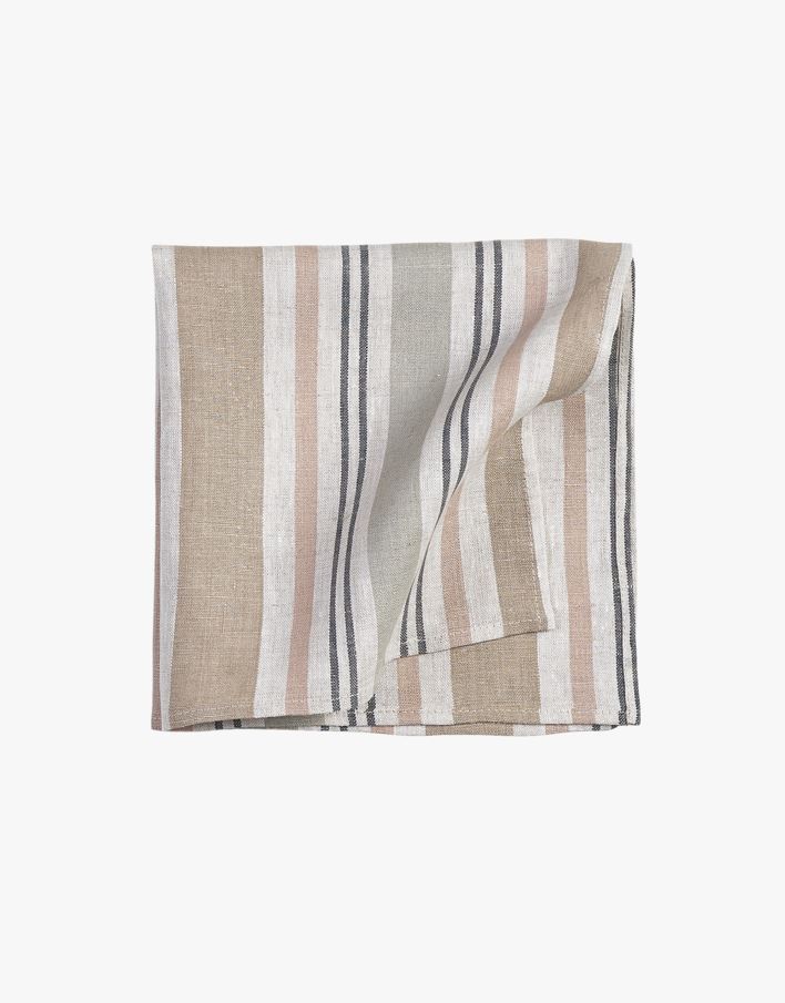 Linneservett multi - 45x45 cm multi - 1