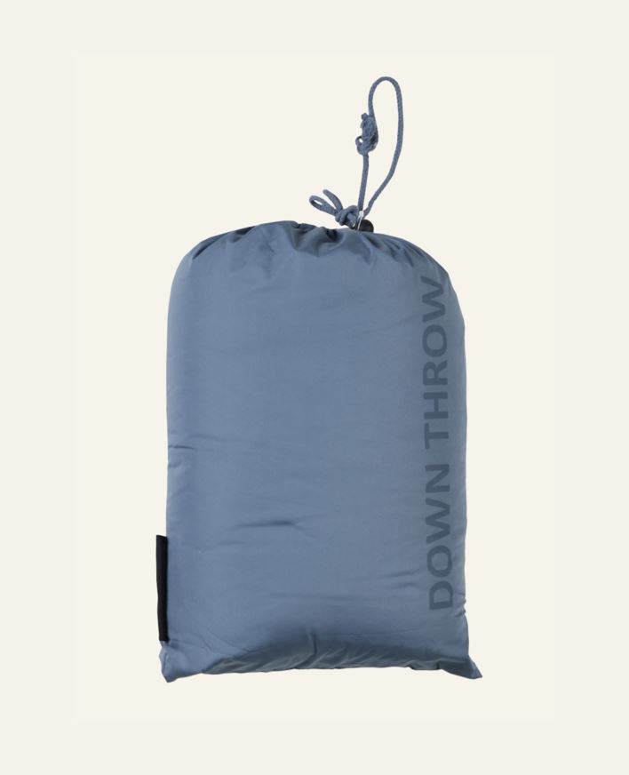 Dunpläd mörkblå - 130x170 cm mörkblå - 1