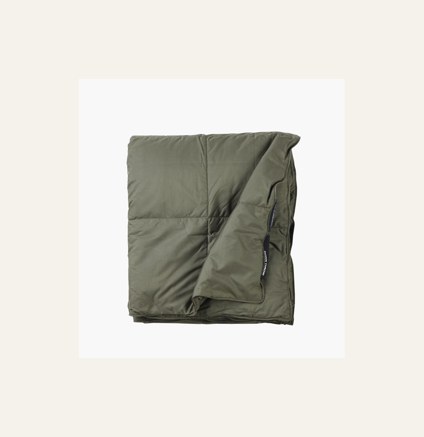 Dunpläd mörkgrön - 2