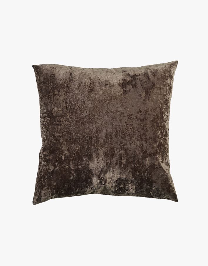 Prydnadskudde mörkbrun - 50x50 cm mörkbrun - 1