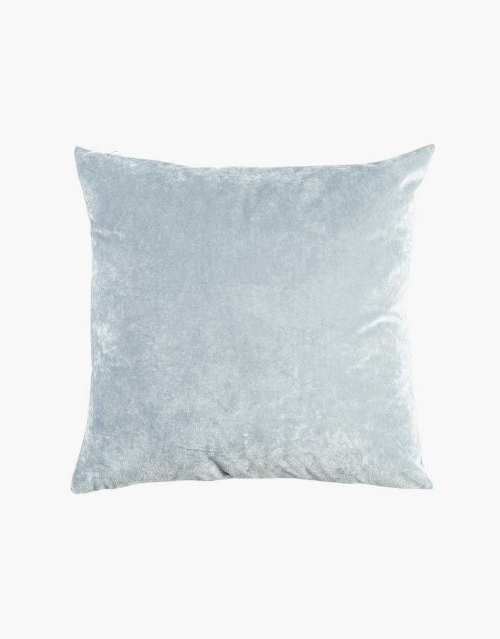 Prydnadskudde ljusgrå - 50x50 cm ljusgrå - 1