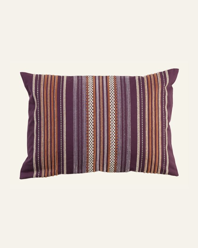 Prydnadskudde multi/lila - 50x35 cm multi/lila - 1