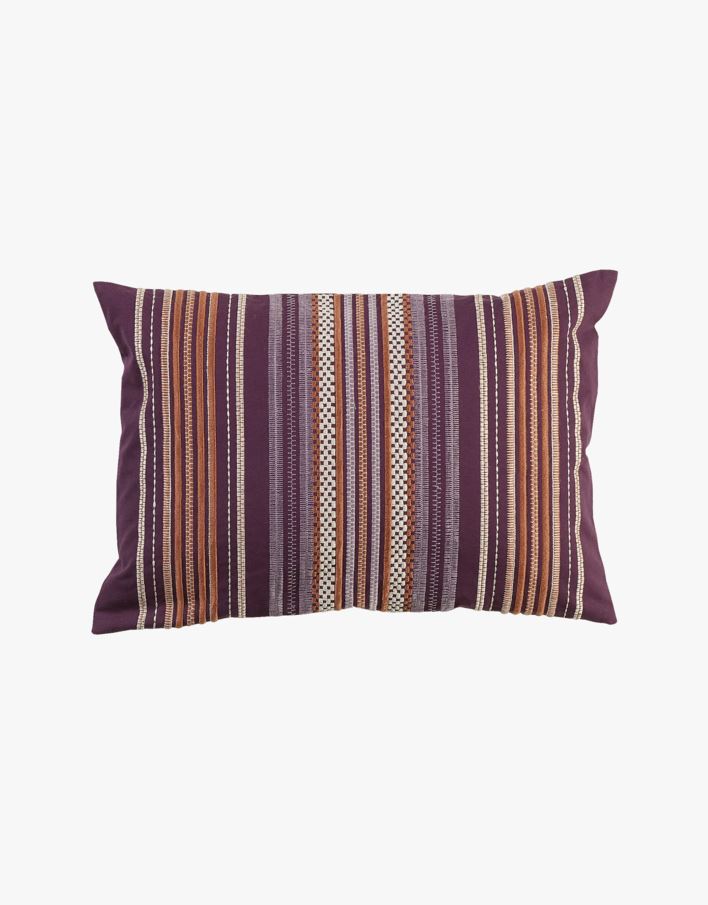 Prydnadskudde multi/lila - 50x35 cm multi/lila - 1