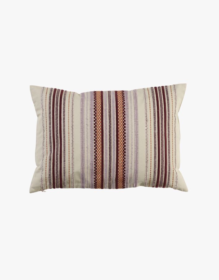 Prydnadskudde multi/vit - 50x35 cm multi/vit - 1