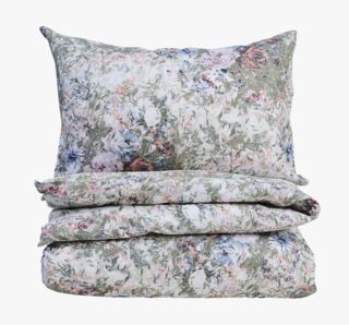 Birgitta Flowery påslakanset i satin multi