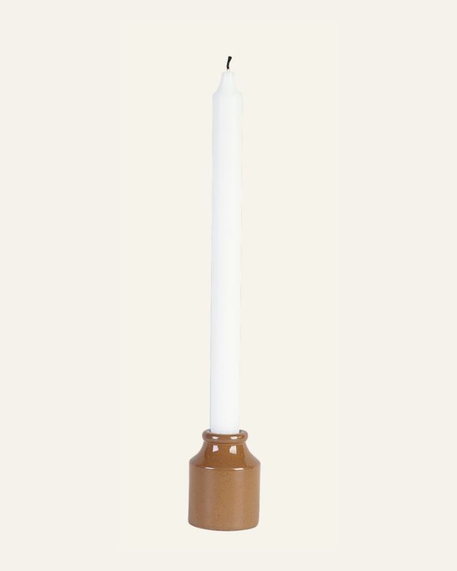 Ljusstake brun - 5,7x5,7x7,4 cm brun - 1