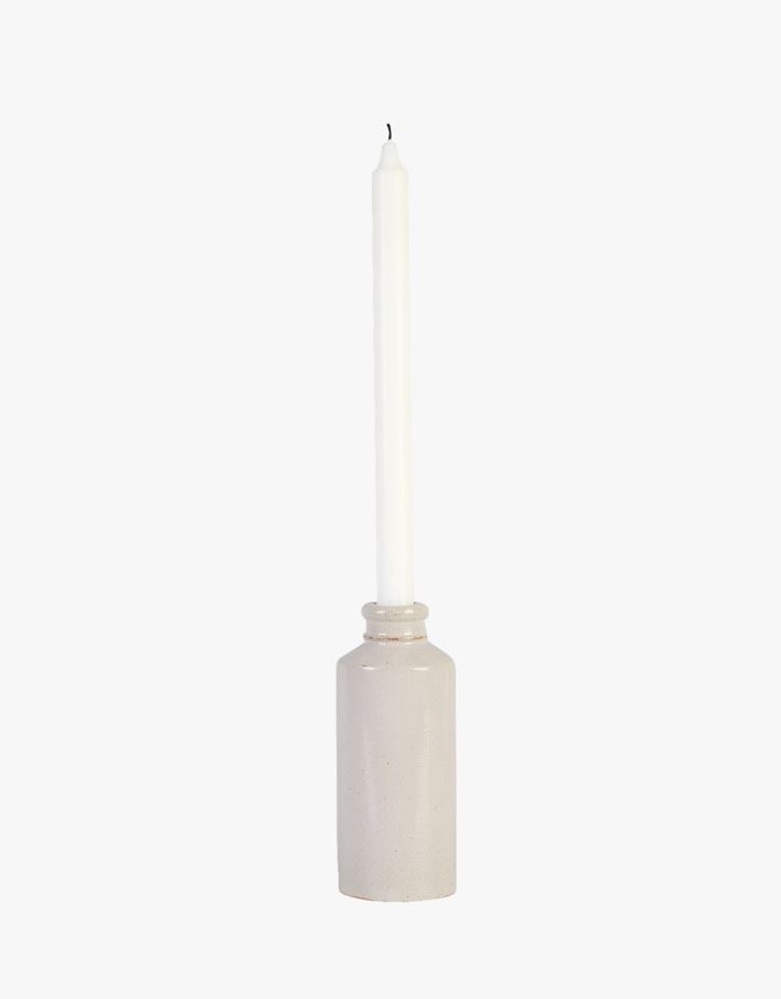 Ljusstake offwhite - 7,5x7,5x17,2 cm offwhite - 1