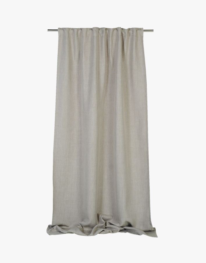 Ljusdämpande gardin beige - 140x240cm 7cm beige - 1