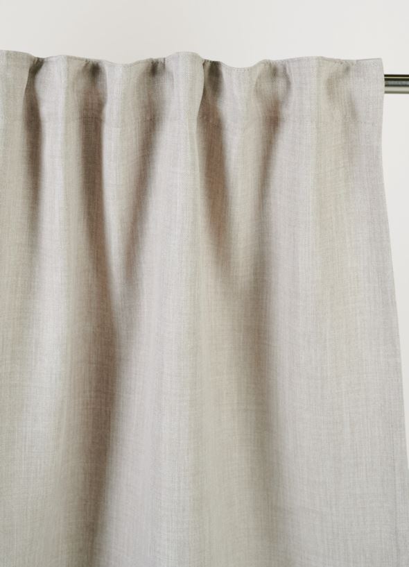 Ljusdämpande gardin beige - 4
