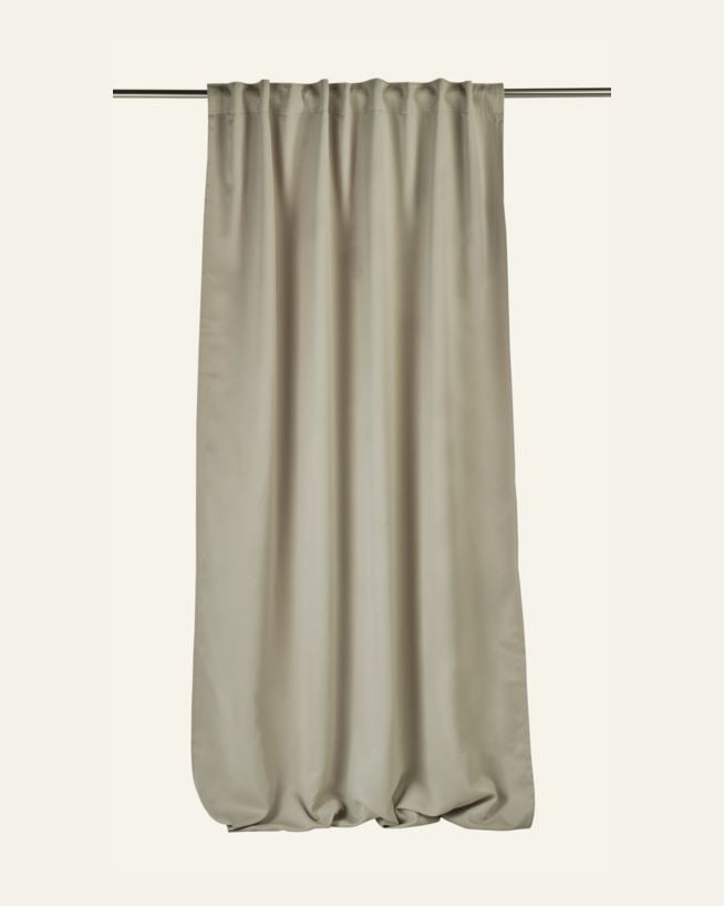 Ljusdämpande gardin beige - 140x240cm 7cm beige - 1
