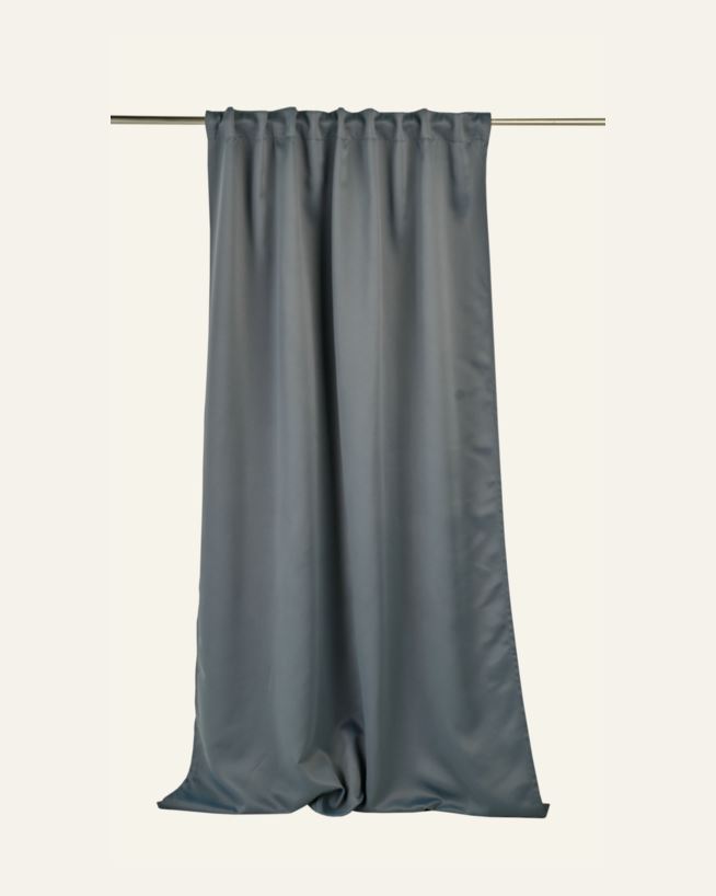 Ljusdämpande gardin gråblå - 140x240cm 7cm gråblå - 1