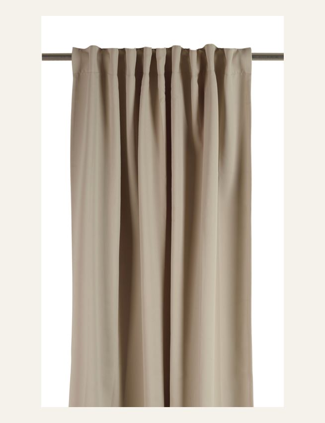Ljusdämpande gardin beige - 3