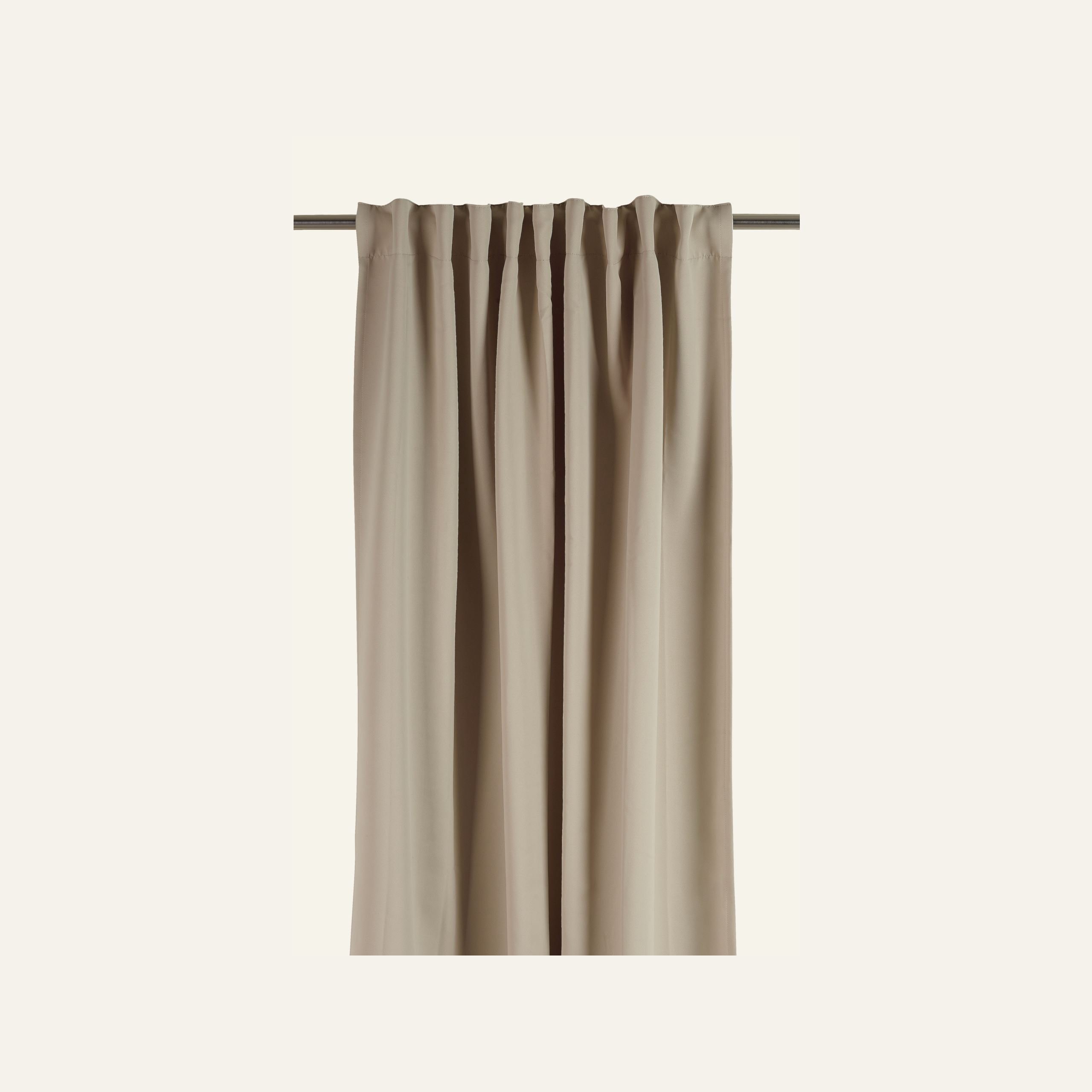 Ljusdämpande gardin beige - 2
