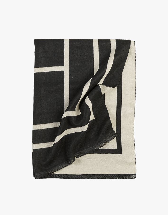 Scarf svart - 63x180 cm svart - 1