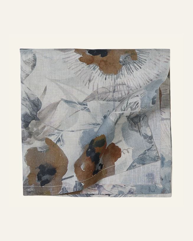 Tygservett brun - 45x45 cm brun - 1