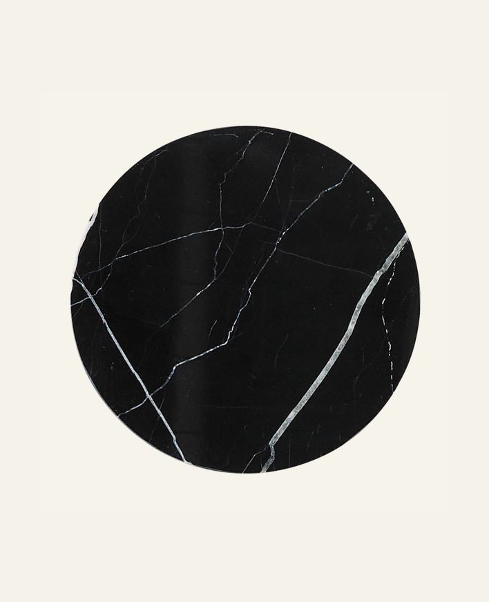 Grytunderlägg svart - 19x19x1,4 cm svart - 1