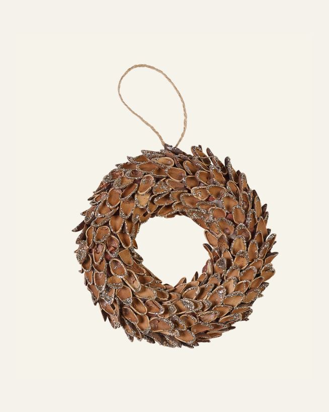 Krans brun - 3 cm ø12,5 brun - 1