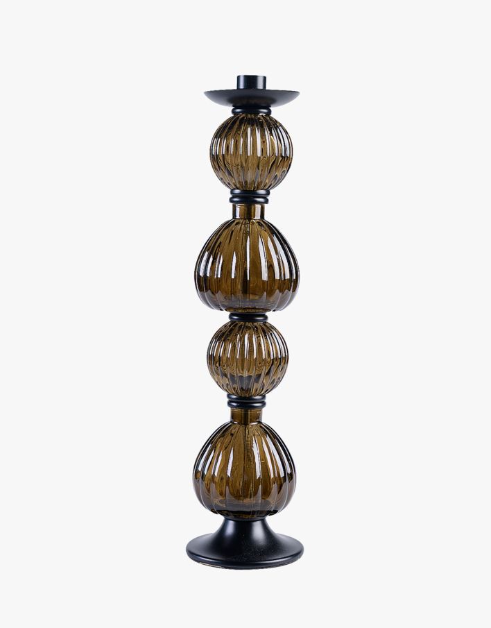 Ljusstake mörkbrun - 10x39,5 cm mörkbrun - 1