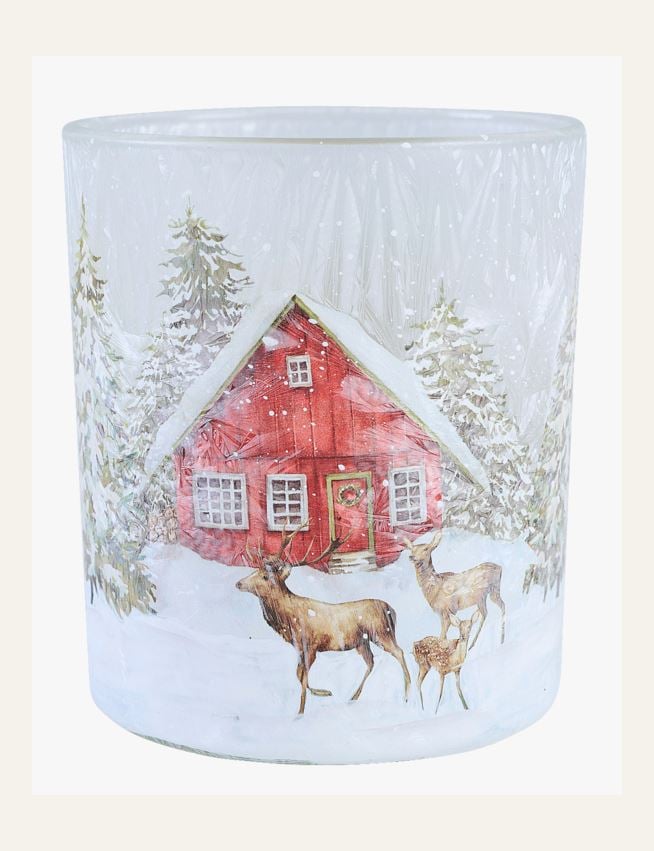 Värmeljushållare multi/röd - 2