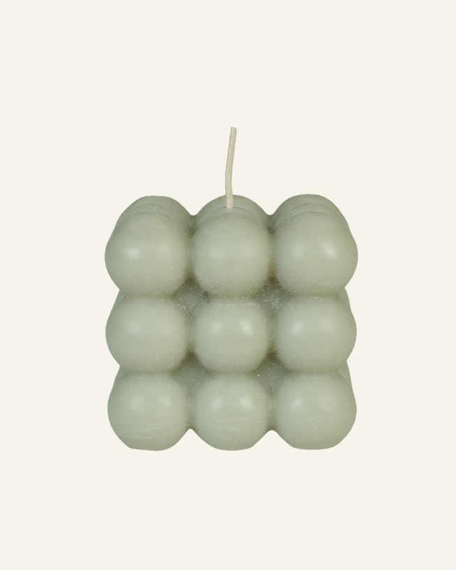 Prydnadsljus ljusgrön - 6,2x6,2x5,8 cm ljusgrön - 1