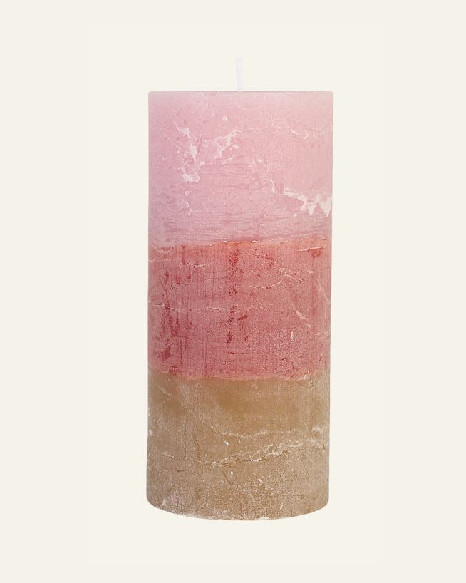 Prydnadsljus multi/rosa - 6,8x15 cm multi/rosa - 1
