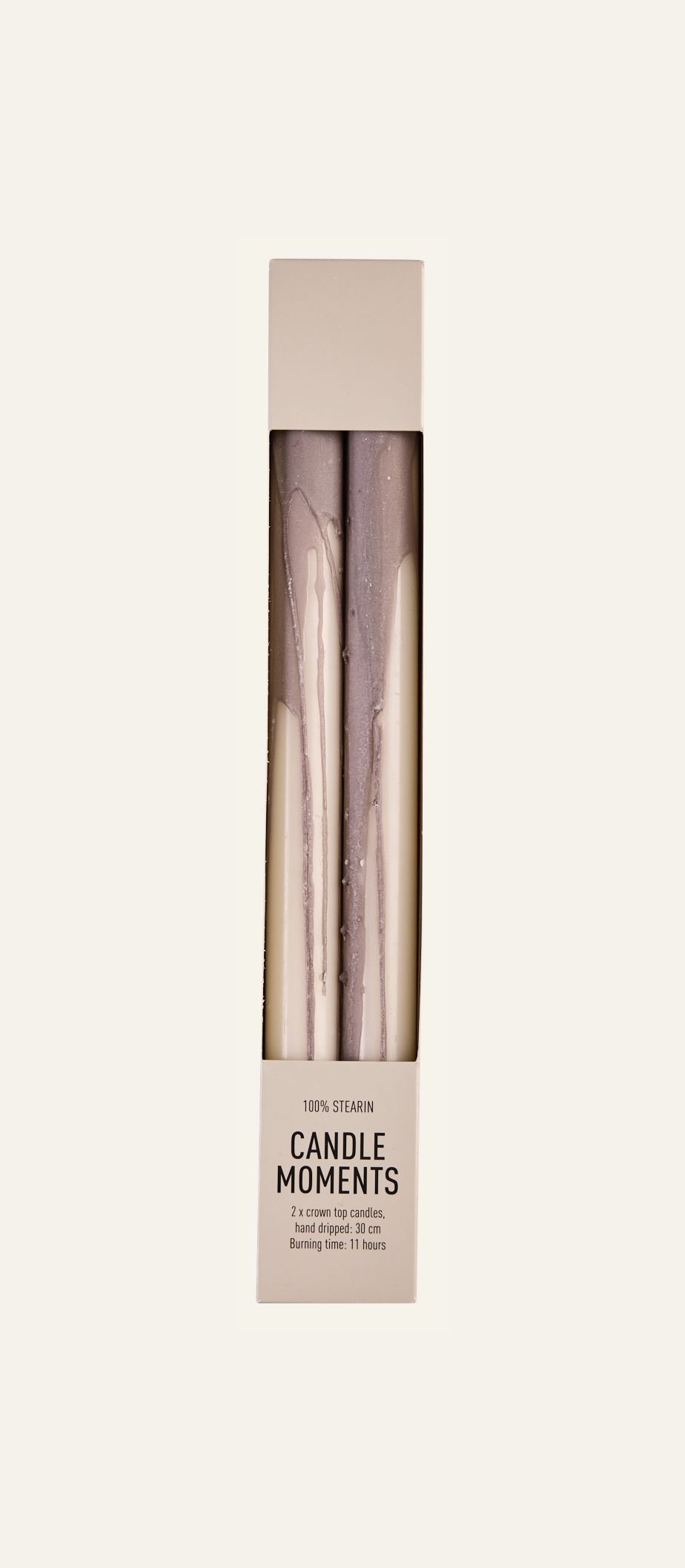 Kronljus ljus taupe - 3